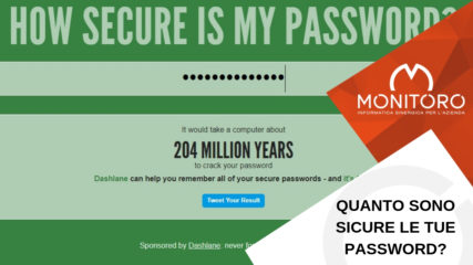 Quanto sono sicure le tue password?