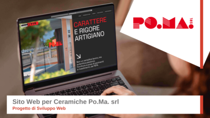 Sito Web per Ceramiche Po.ma. Srl