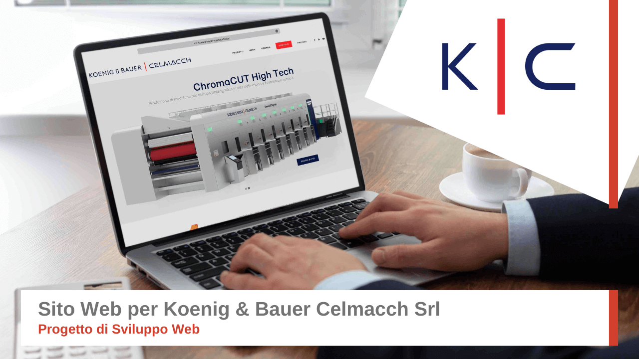 Sito Web per Koenig & Bauer Celmacch Srl