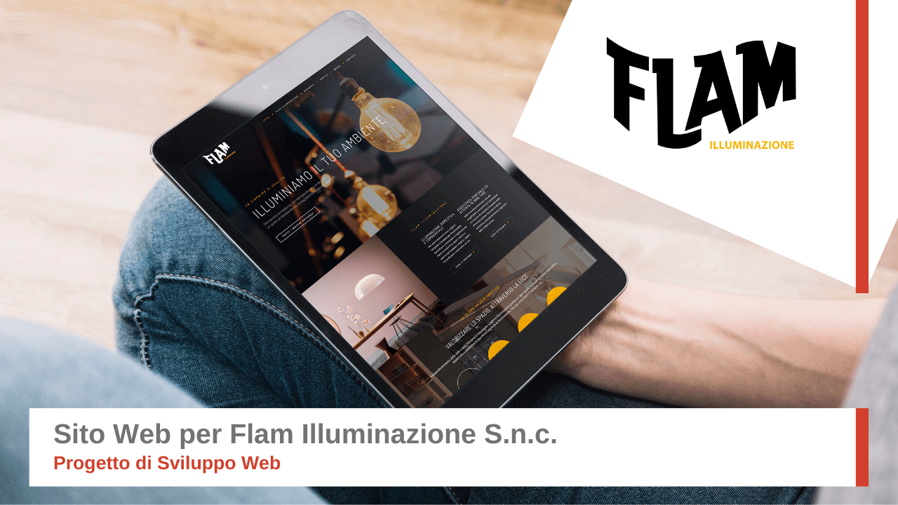 Sito Web per Flam Illuminazione S.n.c.