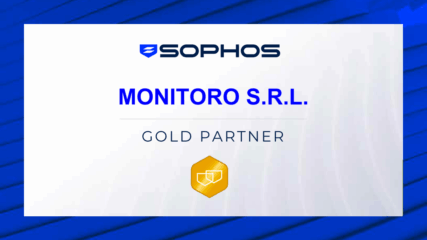 Monitoro è ufficialmente Sophos Gold Partner certificato